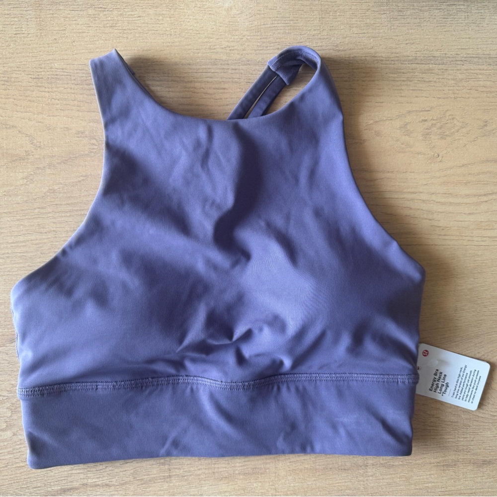 Lululemon energy bra high neck long line